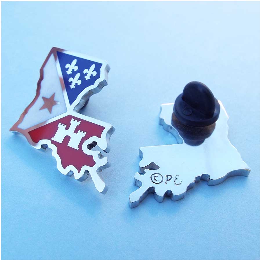 Acadiana Lapel Pin