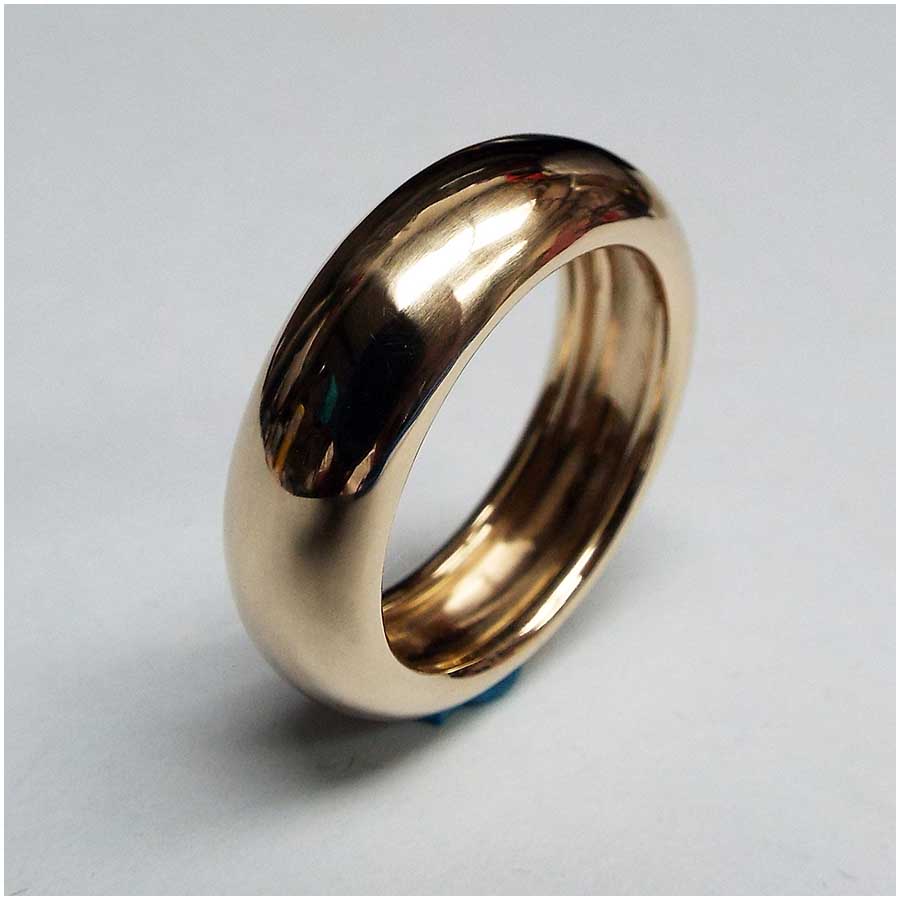 Men's Gold Wedding Band